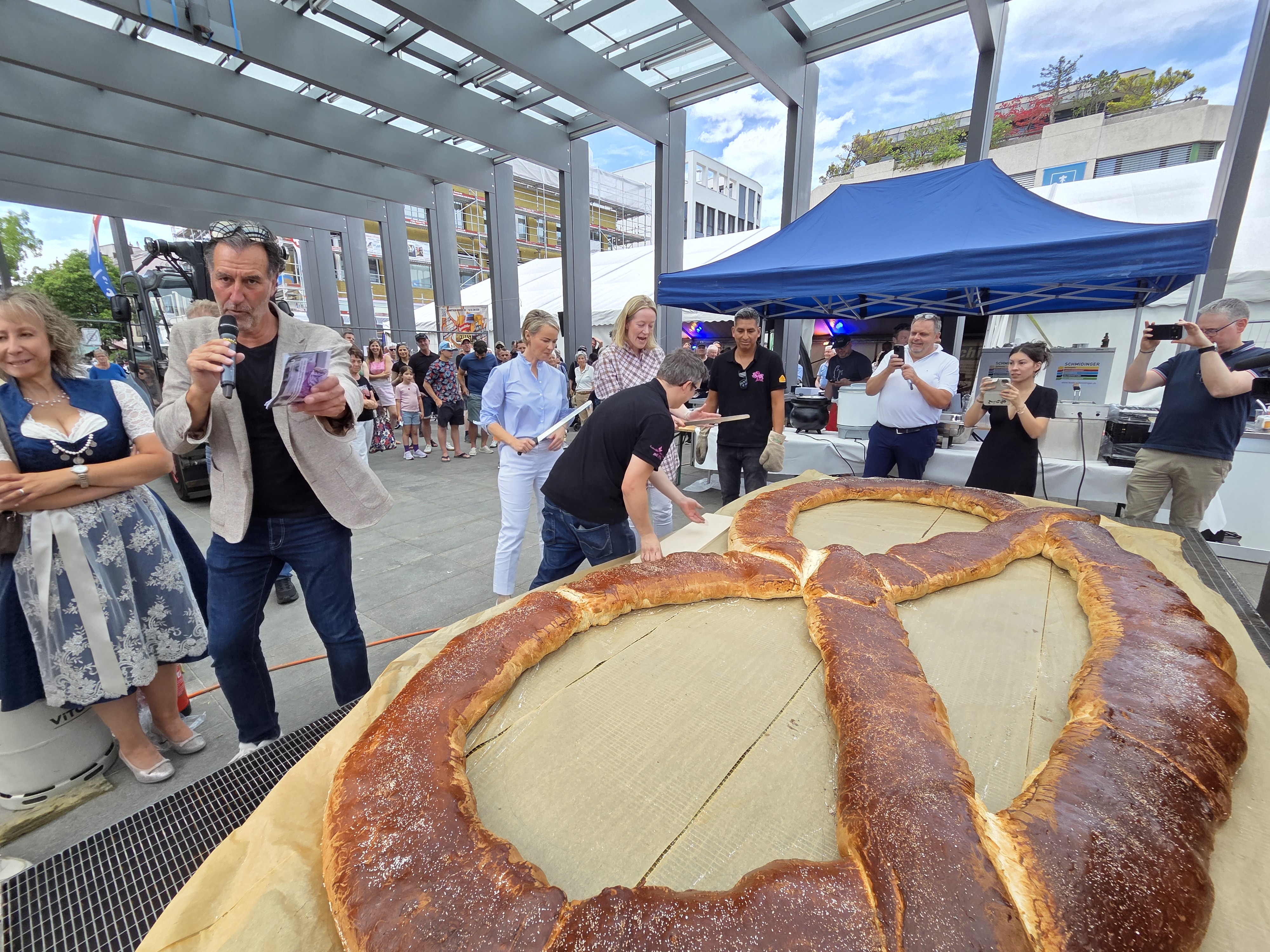 Grösster Bretzel der Schweiz